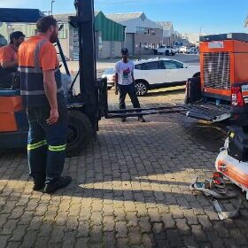 Offloading equipment