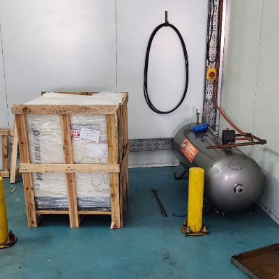 Equipment ready to ship